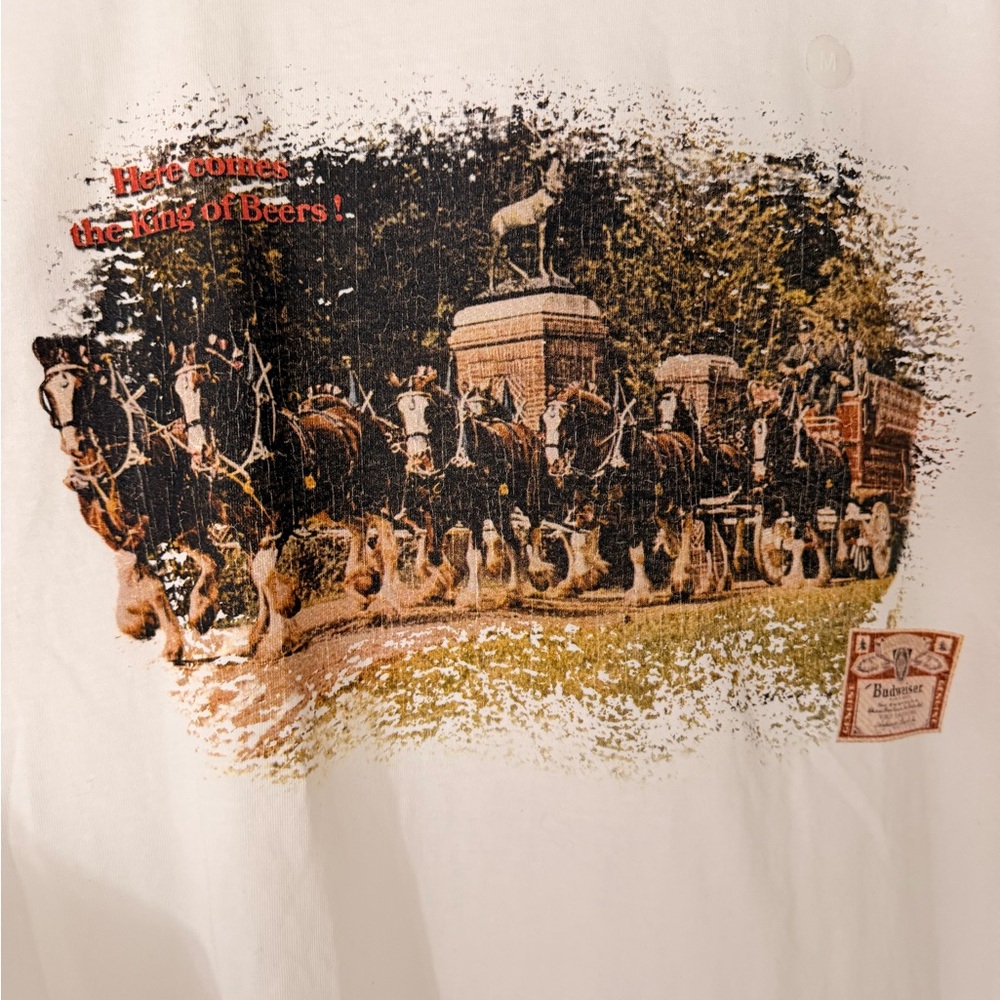 Budweiser Pac Sun Shirt NWT Size Medium